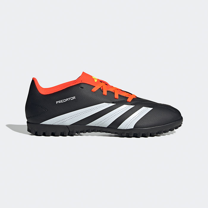 サッカー アディダス プレデター CLUB TF adidas トレーニングシューズ トレシュー メンズ 大人 人工芝 ターフ コアブラック/フットウェアホワイト/ソーラーレッド (IG7711)