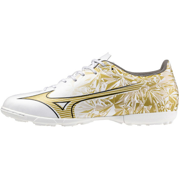 ミズノ アルファ SELECT AS Prism Gold mizuno サッカー フットサル シューズ トレーニングシューズ トレシュー 大人 メンズ ワイド 幅広 人工芝 土 α セレクト (P1GD246550) 1