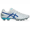 アシックス DS ライト プロ ナロー asics シューズ DS LIGHT PRO NARROW サッカースパイク 土 天然芝 人工芝 メンズ 大人 White×Tuna Blue (1103A111-100)