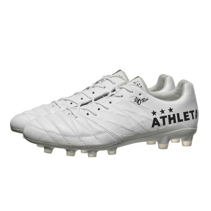 アスレタ O-Rei T7 ATHLETA 【サッカー・フットサル】 シューズ サッカースパイク 天然芝 人工芝 土 大人 メンズ ホワイト (10018-WHT)