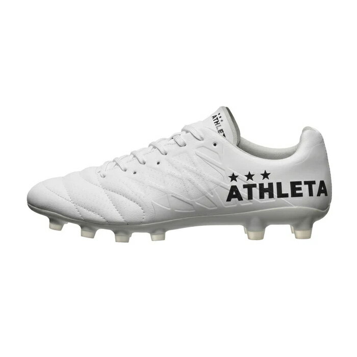 アスレタ O-Rei H5 ATHLETA 【サッカー・フットサル】 シューズ サッカースパイク 大人 メンズ 天然芝 人工芝 土 ホワイト (10020-WHT)