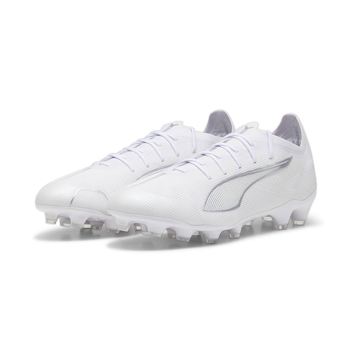 【特価】プーマ ULTRA 5 ULITIMATE HG/AG PUMA シューズ ウルトラ 5 アルティメット サッカースパイク 人工芝 土 大人 メンズ White-PUMA Silver (107885-04)