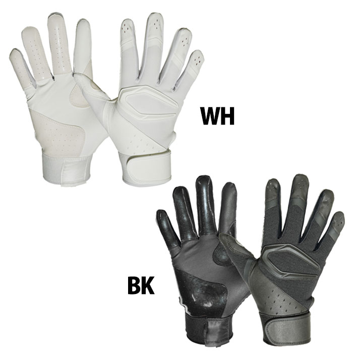 野球 カッターズ Cutters パワーコントロール 4.0 ソリッド バッティング手袋 バッティンググローブ 高校野球対応 (B444S)