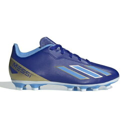 アディダス キッズ エックス クレイジーファスト CLUB FxG adidas 【サッカー・フットサル】 シューズ サッカースパイク 天然芝 人工芝 土 ジュニア Jr 子供 ルシッドブルー×ブルーバースト×フットウェアホワイト (ID0720)