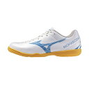 ミズノ モナルシーダ NEOサラ クラブ IN mizuno メンズ レディース 大人 インドア フットサル 屋内 ホワイト×レーザーブルー (Q1GA2428...