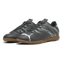 プーマ アタッカント IT PUMA サッカー フットサル トレーニングシューズ トレシュー インドアシューズ 屋内 大人 メンズ PUMA Black-Sil...