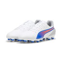 プーマ KING MATCH HG/AG PUMA キング マッチ サッカースパイク 土 人工芝 天然芝 PUMA White-Bluemazing (1078...