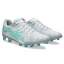【特価】アシックス DS LIGHT ACROS PRO 3 asics サッカースパイク 土 人工芝 天然芝 大人 メンズ White/Sea Glass (...