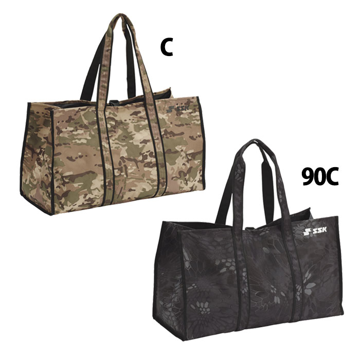 野球 エスエスケイ ビッグギアトートバッグ SSK かばん 野球バッグ 大容量 スポーツ アウトドア 遠征 旅行 (BA24FBG)