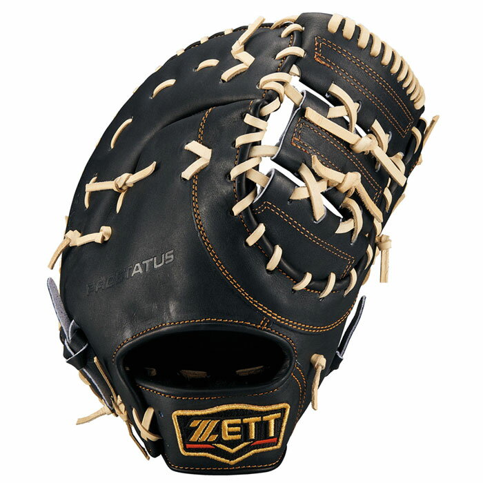 First Baseman - 野球 ゼット 硬式グローブ ZETT 硬式 グローブ 硬式野球 一塁手 ファーストミット プロステ プロステイタス (BPROFM333-1932)