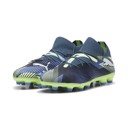 プーマ puma フューチャー7 マッチ HG/AG puma 大人 サッカー スパイク 土 人工芝 天然芝 Gray Skies×Puma White (107935-03) プーマ puma フューチャー7 マッチ HG/AG puma 大人 サッカー スパイク 土 人工芝 天然芝 Gray Skies×Puma White (107935-03)