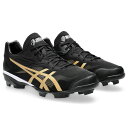 野球 アシックス ポイントスパイク STAR SHINE3 asics 野球スパイク 草野球 カラースパイク Black/Rich Gold (1123A033-003)(4)