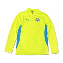 プーマ マンチェスター シティFC 24-25 トレーニング 1/4 ジップ トップス PUMA サッカー フットサル シャツ 長袖 トレーニングウェア メンズ...
