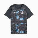 プーマ キッズ 2024-25 マンチェスターシティ FC プレマッチ 半袖 シャツ PUMA サッカー レプリカ プラクティスシャツ クラブチーム ジュニア ...