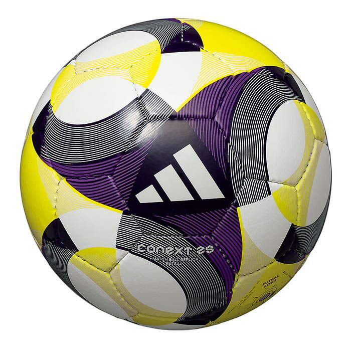 アディダス コネクト25 フットサル 4号球 adidas フットサルボール 2025 FIFA主要大会 公式試合球 レプリカ 国際公認球 検定球 中学生以上 ホワイト (ADFF400)