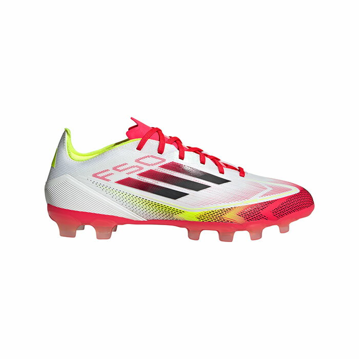 アディダス F50 PRO HG/AG adidas サッカースパイク シューズ 土 人工芝 天然芝 大人 メンズ Fホワイト/Cブラック/Sイエロー (IE1275)