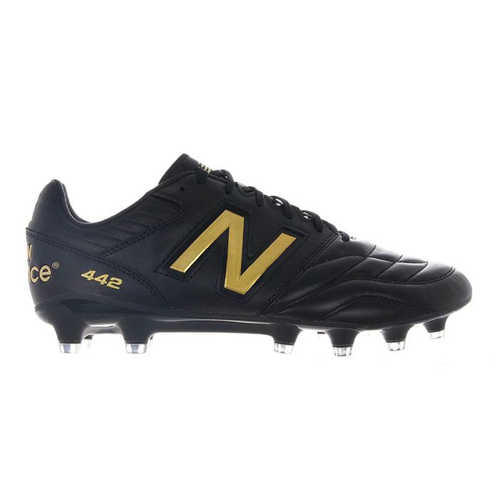 ニューバランス 442 V2 PRO HG NewBalance サッカースパイク 天然芝 人工芝 土 BLACK (MS41HCG2D)