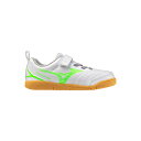 ミズノ モナルシーダネオ3クラブ キッズ IN mizuno サッカー フットサル 土 人工芝 天然芝 ホワイト×ネオングリーン (P1GG252637)