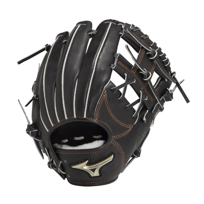 野球 ミズノ 硬式グローブ 内野手 mizuno 硬式 グローブ グロエリ センターポケット深め (1AJGH32513-09)