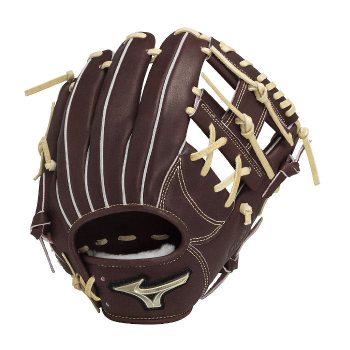 野球 ミズノ 硬式グローブ 内野手 mizuno 硬式 グローブ グロエリ センターポケット深め (1AJGH32513-6880)