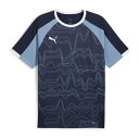プーマ INDIVIDUAL LIGA グラフィック 半袖 シャツ PUMA サッカーフットサル プラクティスシャツ プラシャツ Tシャツトップストレーニングウ...