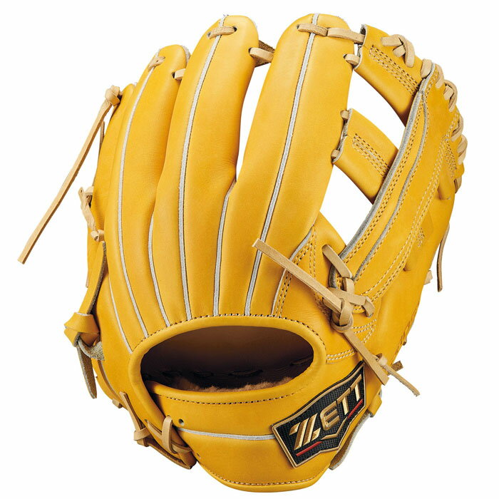 野球 ゼット プロステイタスSEシリーズ 軟式グローブ 内野手用 中村タイプ ZETT グラブ グローブ 二塁手 遊撃手 軟式 右投げ (BRGB185S-5432)
