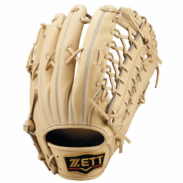 野球 ゼット プロステイタス 軟式グローブ 外野手用 ZETT グラブ グローブ 軟式 右投げ (BRGB30277-3200)