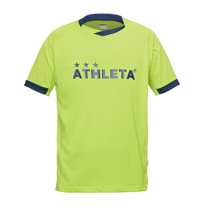 アスレタ プラクティスシャツ ATHLETA サッカー フットサル プラシャツ 半袖 トレ...