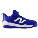 野球 ニューバランス ジュニア トレーニングシューズ 3000 V7 TURF JNR W newbalance NB トレシュー マジックテープ 練習 ブルー...