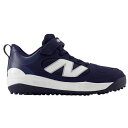 野球 ニューバランス ジュニア トレーニングシューズ 3000 V7 TURF JNR W newbalance NB トレシュー マジックテープ 練習 ネイビ...