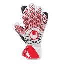 ウールシュポルト アブソルートグリップ uhlsport サッカー キーパーグローブ キーパー手袋 ゴールキーパー GK ホワイト×ブラック×レッド (1011...