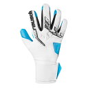 ロイシュ アトラクト フリーゲル アクア reusch サッカー キーパーグローブ キーパー手袋 ゴールキーパー GK ホワイト×ブラック×アクアブルー (55...