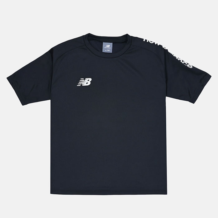 Rakuten - ニューバランス Knit Short Sleeve T-Shirt NewBalance ジュニア シャツ トレーニングウェア スポーツ トレーニング (ABT55221-BK)