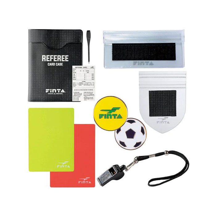 フィンタ レフェリースターターセットC FINTA サッカー 試合 審判 初心者セット (FT5991)