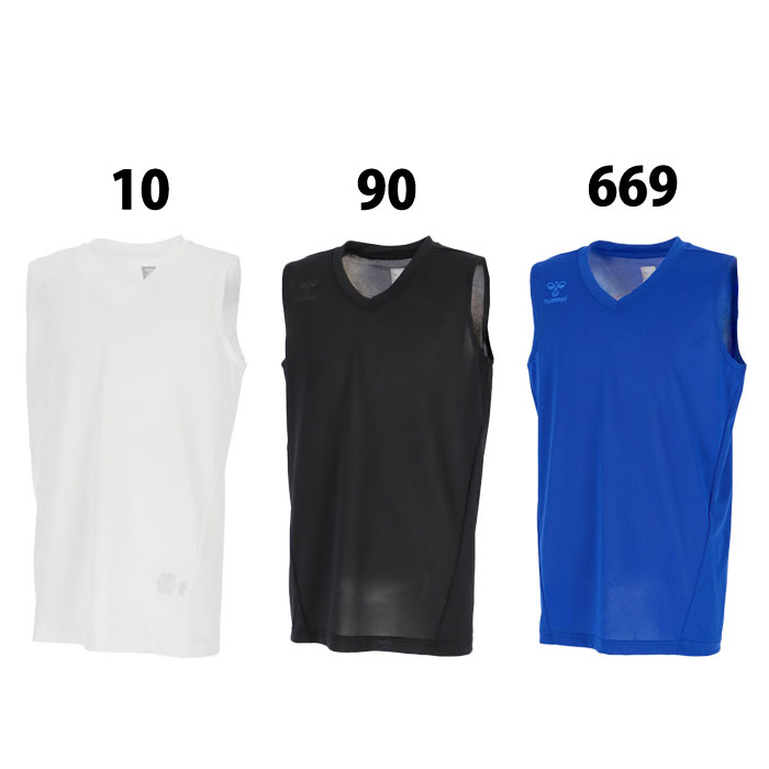 ヒュンメル ジュニアつめたインナー hummel サッカー フットサル タンクトップ インナー アンダーシャツ 接触冷感 抗菌 UVカット ストレッチ (HJP5162)