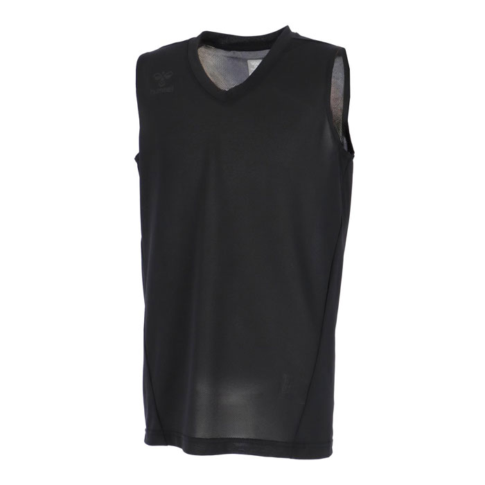 ヒュンメル ジュニアつめたインナー hummel サッカー フットサル タンクトップ インナー アンダーシャツ 接触冷感 抗菌 UVカット ストレッチ (HJP5162)