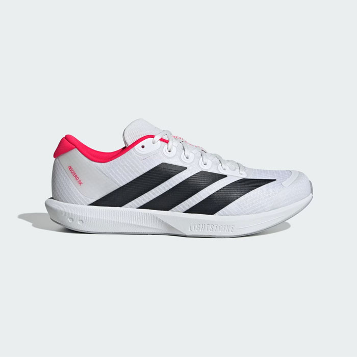 sportsプラス 1の野球 アディダス ランニングシューズ adidas ランシュー トレーニング 練習 ランニング Cloud White/Core Black/Lucid Red (JP6529)｜アングル2