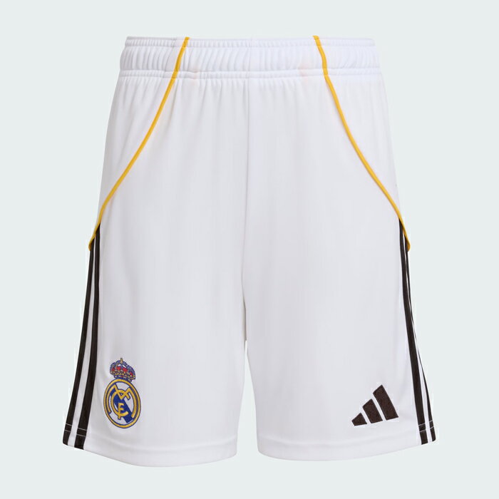 アディダス キッズ レアル・マドリード 25/26 ホームショーツ adidas サッカー レプリカ ショーツ ショートパンツ クラブチーム ジュニア 子供 (KPD71-JN8878)