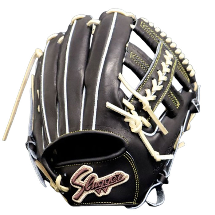 野球 久保田スラッガー 硬式グローブ CR1型 内野 最小モデル KUBOTA SLUGGER グラブ 小さめ 右投げ (KSG-CR1-BLK-TRNC)