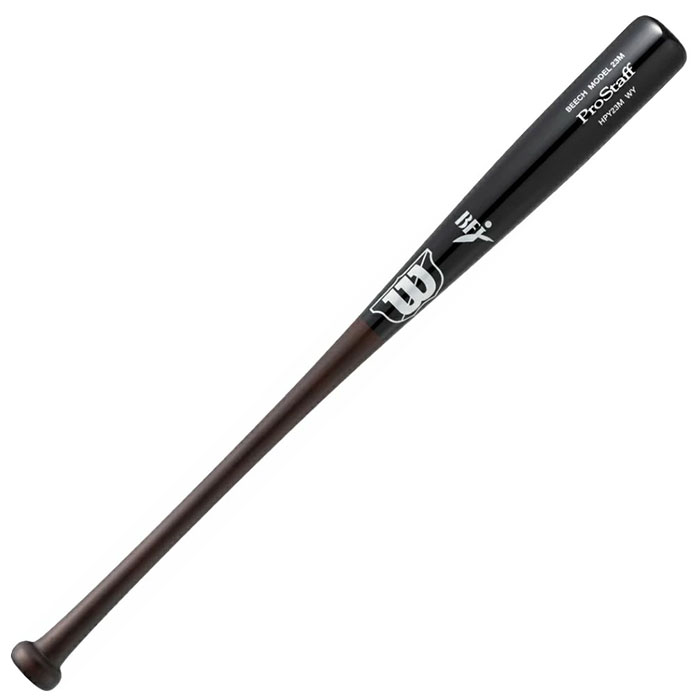 野球 ウィルソン 硬式 木製バット プロスタッフ ビーチ 23M型 Wilson ミドルバランス 先端くり抜き BFJマーク (WBW2012010)
