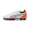 プーマ キング マッチ HG + MID JR PUMA サッカースパイク シューズ 天然芝 人工芝 土 大人 メンズ レディース (108839-01)