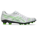 アシックス DS LIGHT ACROS PRO 3 asics サッカースパイク シューズ 天然芝 人工芝 土 大人 メンズ レディース White/Gree...