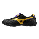 ミズノ モレリア SALA ELITE TF mizuno トレーニングシューズ トレシュー 天然芝 人工芝 土 大人 メンズ レディース ブラック×ゴールド ...