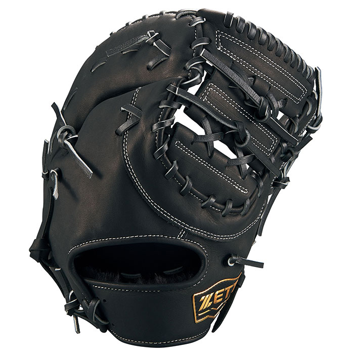 First Baseman - 野球 ゼット 軟式 ファーストミット ウイニングロード ZETT グラブ グローブ 右投げ (BRFB33513F-1900)