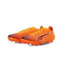 プーマ ウルトラ6 アルティメット AG puma サッカースパイク シューズ 人工芝 大人 メンズ レディース Heat Fire-PUMA Black-Gl...