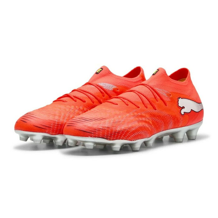ס ե塼㡼 9 ƥå HG/AG PUMA åѥ 塼  ͹ Glowing Red-PUMA White-PUMA ...