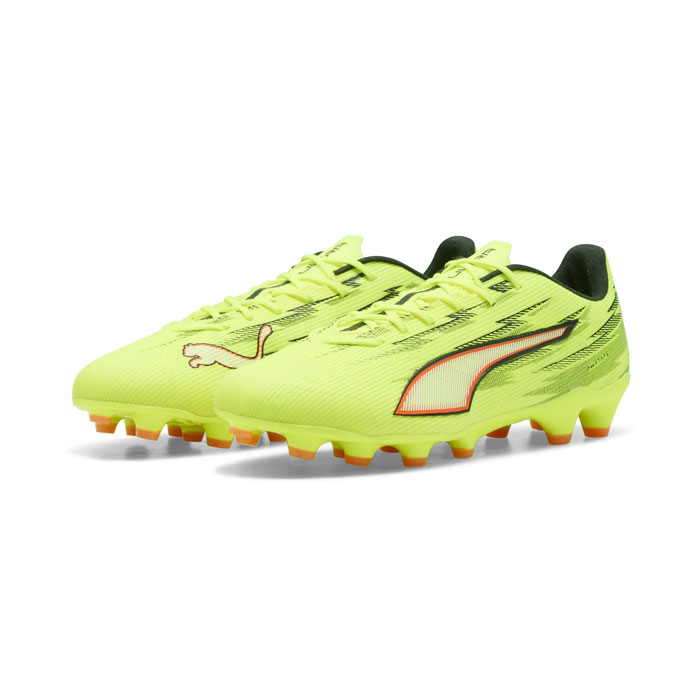 プーマ ウルトラ 6 プロ HG/AG PUMA サッカースパイク シューズ 土 人工芝 Yellow Alert-PUMA Black-Glowing Red-Lime Squeeze (108994-01)