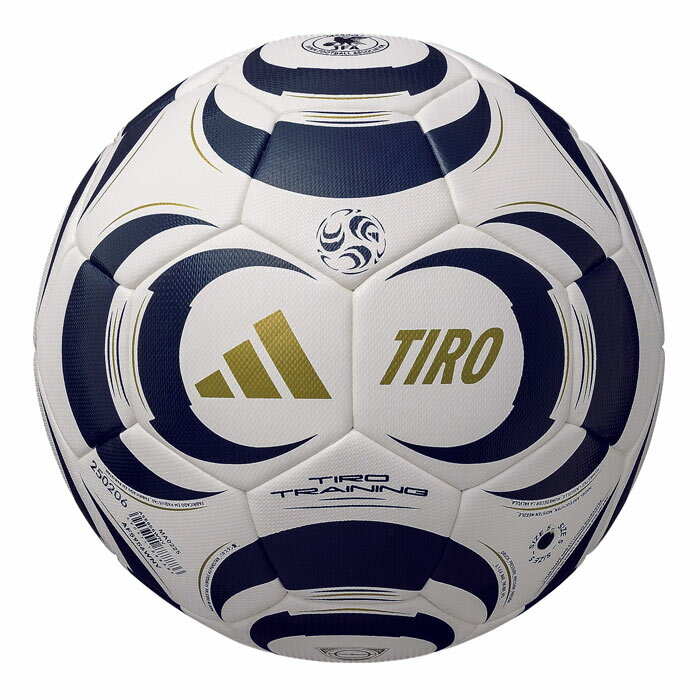 メーカー：アディダス (adidas)品名：TIRO トレーニング 4号球品番：AF4956WNV●カラーホワイト×ネイビー●素材人工皮革●製法貼り●サイズ4号球(小学生用/円周63.5〜66cm/直径20.5cm/約370g)2025年秋...
