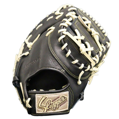 野球 久保田スラッガー ジュニア軟式グローブ ファーストミット KUBOTA Slugger 軟式 グラブ 少年軟式 低学年 中学年 (JFSP-BLK-TRNC)