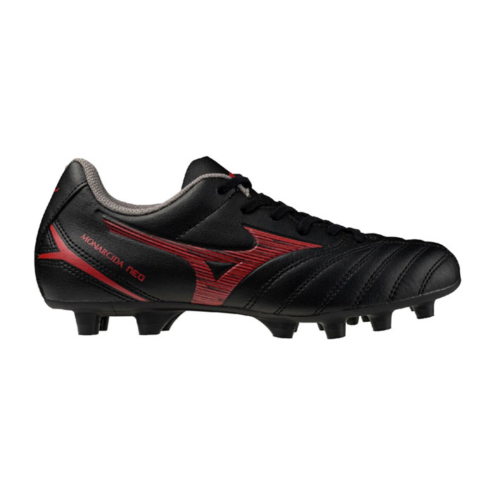 Rakuten - ミズノ モナルシーダ NEO3 SELECT Jr mizuno サッカースパイク シューズ ワイド 土 人工芝 天然芝 ジュニア キッズ 子供 ブラック×ルビーレッド (P1GB252500)